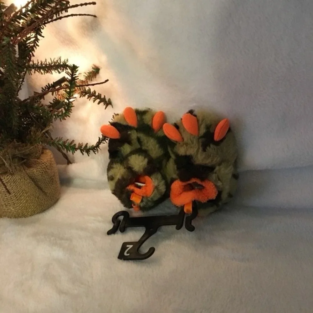NEW Monster Feet Slippers Slide on Baby boy dino feet  Camo‎ 2
